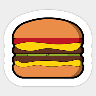 Little Burger Sticker